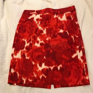 J.Crew Ikat Pencil Skirt